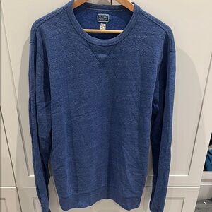 J. Crew Indigo Crewneck Vintage Fleece sweatshirt